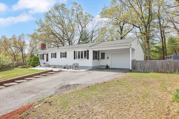 Attached, Backyard, Exterior, Facade, Cape Cod