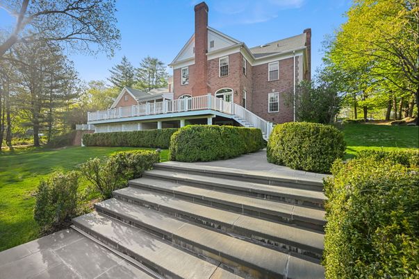 Backyard, Exterior, Facade, Brick Facade, Queen Anne Victorian