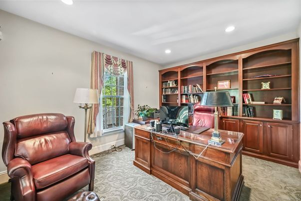 Home Office, Interior, Recessed Lighting