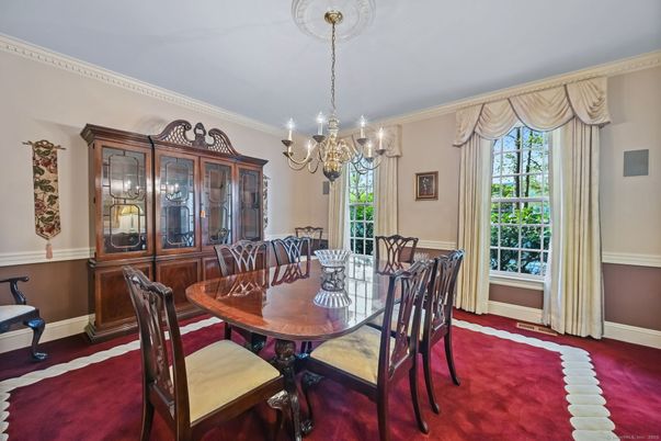 Chandelier, Dining room, Interior