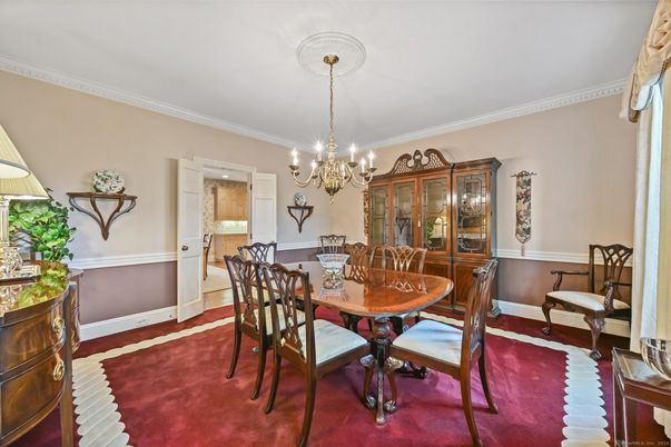 Chandelier, Dining room, Interior