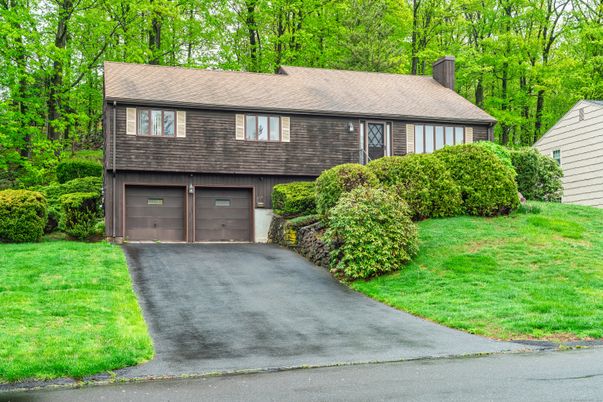 Attached, Exterior, Facade, Raised Ranch