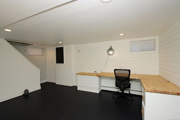 Home Office, Interior, Recessed Lighting