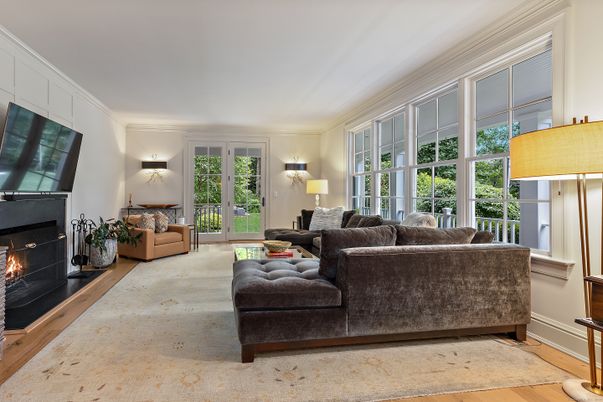 Fireplace, Interior, Living room, Wood Texture Flooring