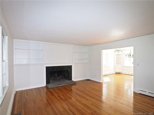 Empty room, Fireplace, Interior, Wood Texture Flooring