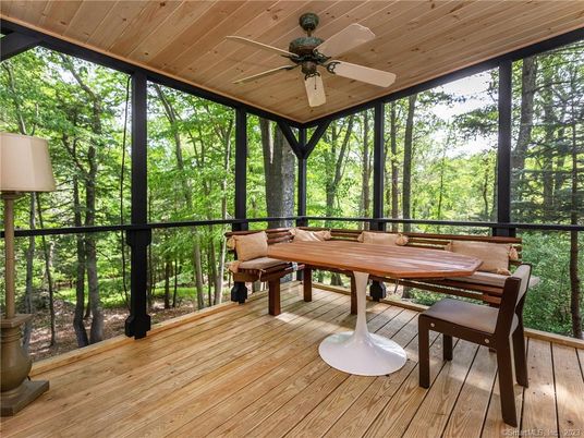 Interior, Sun Room, Wooden Ceilings, Wood Texture Flooring