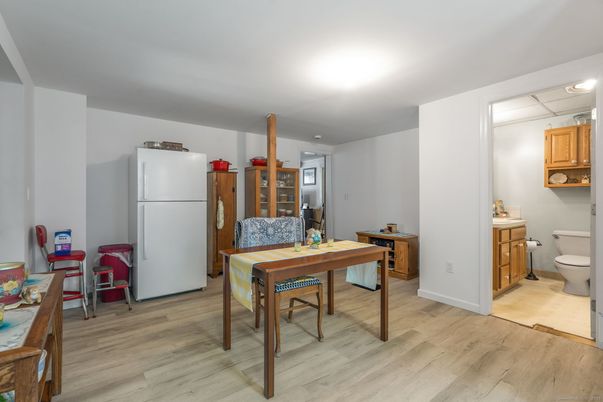 Bathroom, Dining room, Interior, Wood Texture Flooring
