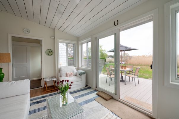 Interior, Sun Room, Wood Texture Flooring