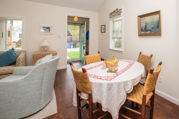 Dining room, Interior, Wood Texture Flooring