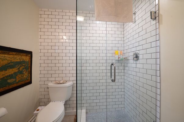 Bathroom, Glass Shower, Interior