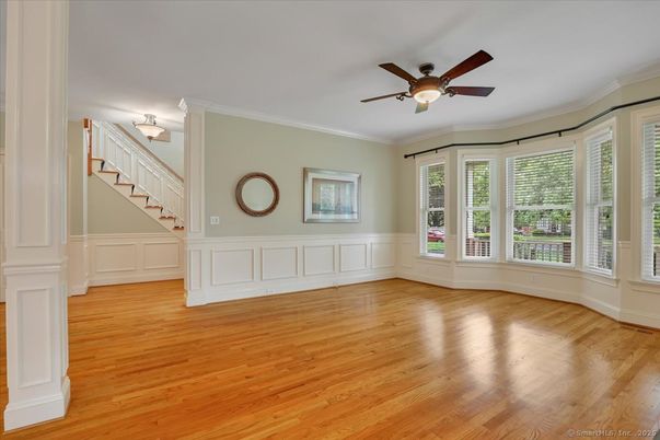 Empty room, Interior, Wood Texture Flooring