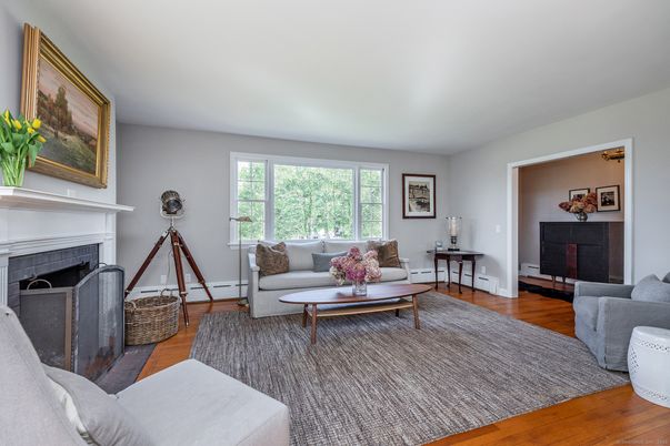 Fireplace, Interior, Living room, Wood Texture Flooring