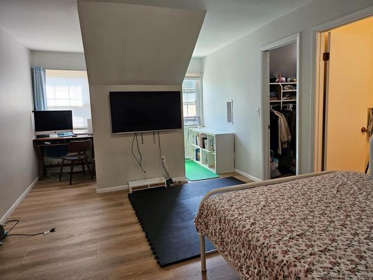 Bedroom, Home Office, Interior, Wood Texture Flooring