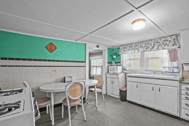 Dining room, Interior, Kitchen