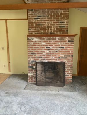 Fireplace, Interior, Stone Walls