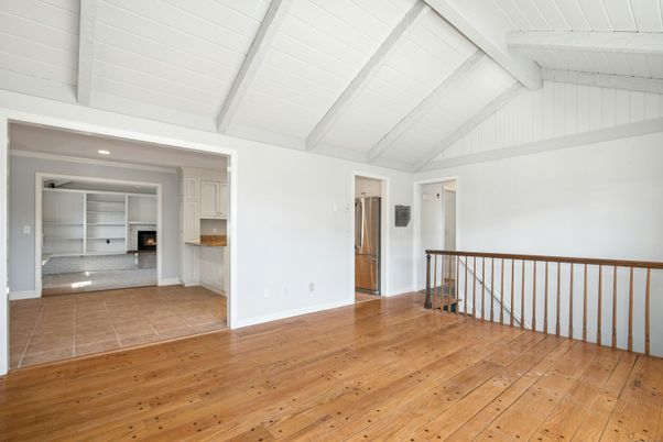 Empty room, Fireplace, Interior, Wood Texture Flooring