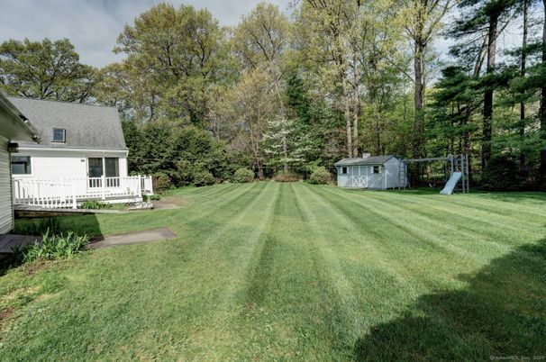 Backyard, Detached Garage, Exterior