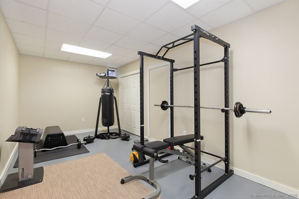 Fitness Equipment, Interior, Recessed Lighting