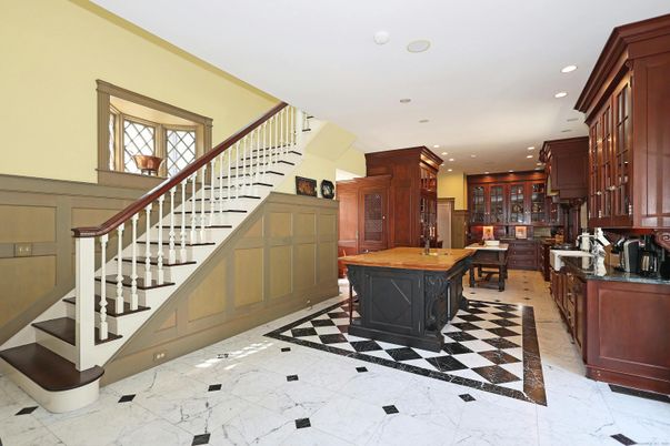 Interior, Kitchen, Marble, Recessed Lighting