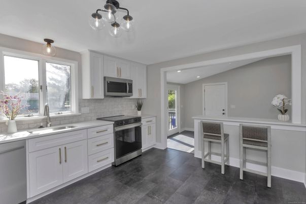 Interior, Kitchen, Recessed Lighting, Stainless Steel Appliances