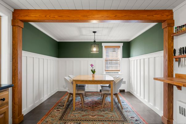 Dining room, Interior, Pendant Lights