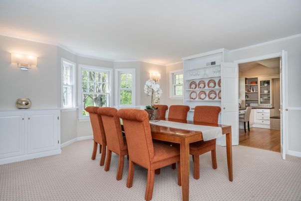 Dining room, Interior, Wood Texture Flooring