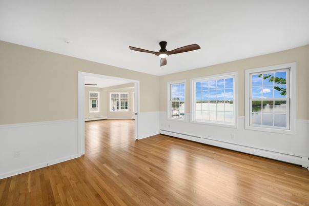 Empty room, Interior, Wood Texture Flooring