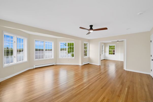 Empty room, Interior, Wood Texture Flooring