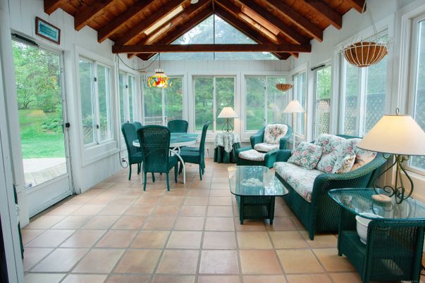 Dining room, Interior, Living room, Sun Room, Wooden Beams, Wooden Ceilings