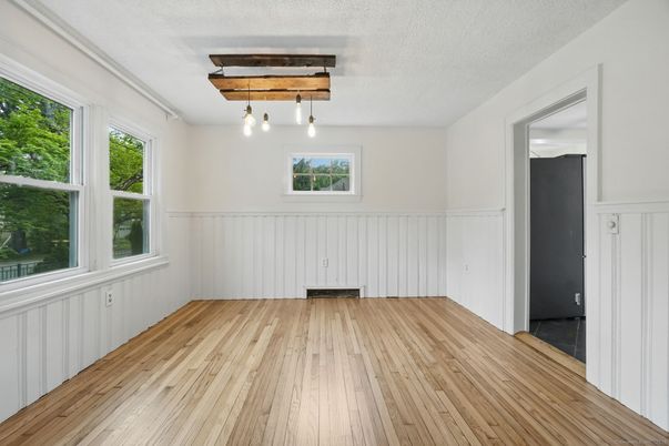 Empty room, Interior, Wood Texture Flooring