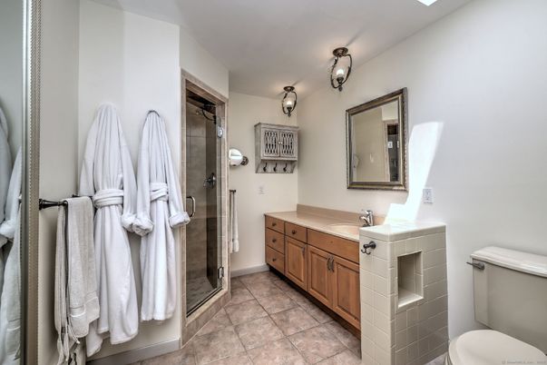 Bathroom, Glass Shower, Interior