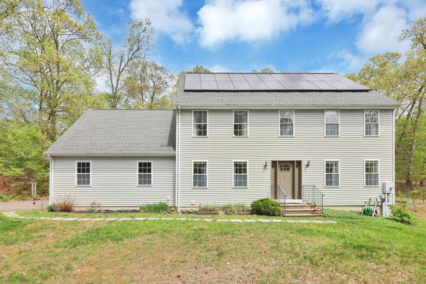 Backyard, Exterior, Facade, Solar Panels, Georgian