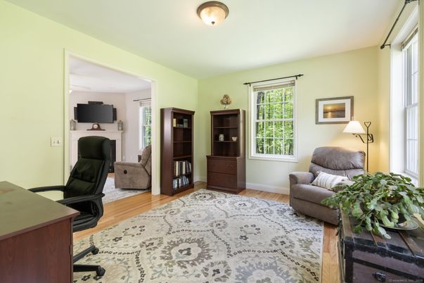 Home Office, Interior, Wood Texture Flooring