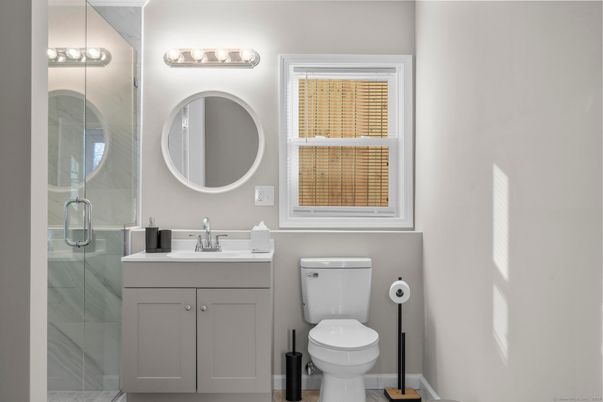 Bathroom, Glass Shower, Interior