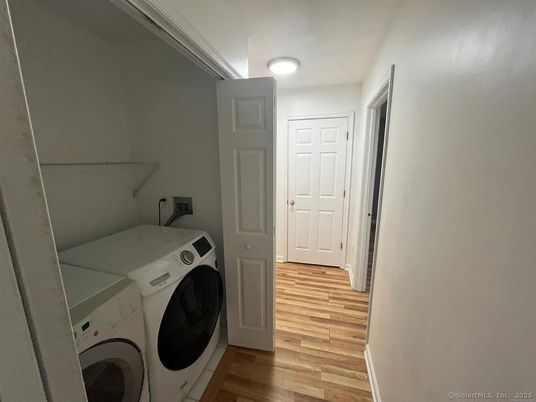 Interior, Utility Closets, Washer, Wood Texture Flooring