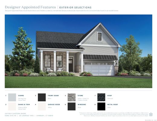 Attached, Exterior, Facade, Ranch