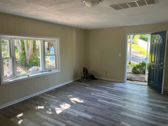 Empty room, Interior, Wood Texture Flooring