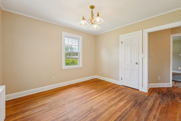Chandelier, Empty room, Interior, Wood Texture Flooring