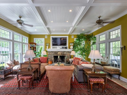 Fireplace, Interior, Living room, Recessed Lighting