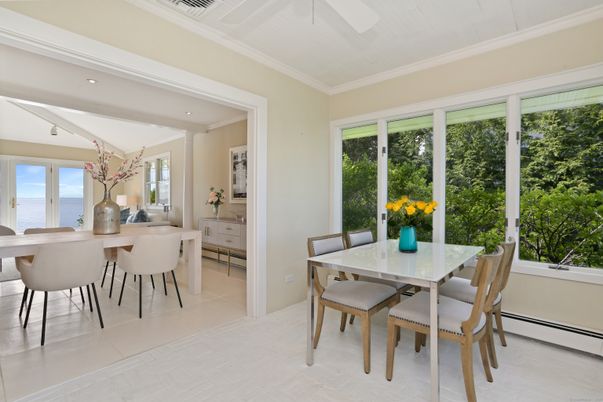 Dining room, Interior, Recessed Lighting