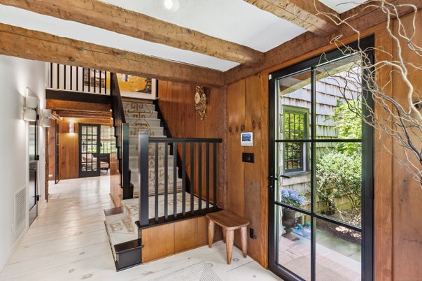 Interior, Wooden Beams, Wood Texture Flooring, Wooden Walls