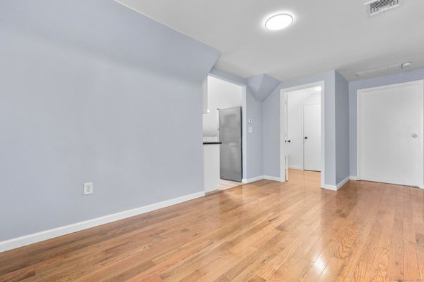 Empty room, Interior, Kitchen, Wood Texture Flooring