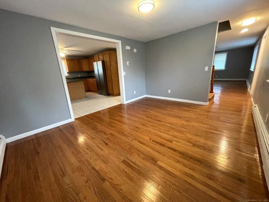Empty room, Interior, Kitchen, Wood Texture Flooring