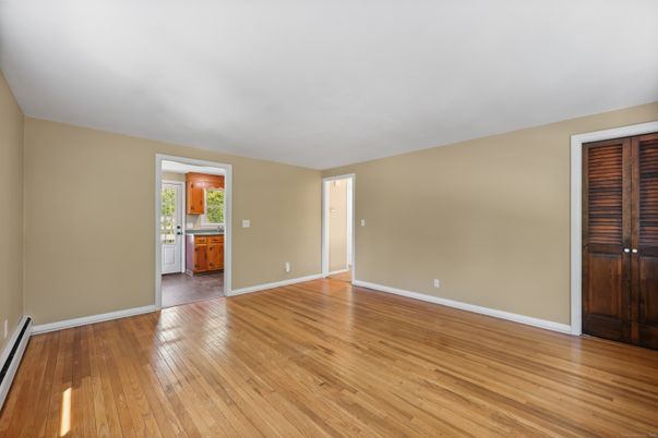 Empty room, Interior, Kitchen, Wood Texture Flooring