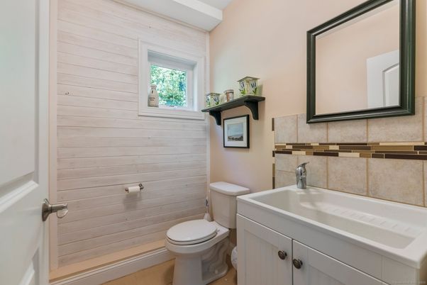 Bathroom, Interior, Wooden Walls