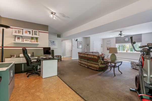 Home Office, Interior, Living room