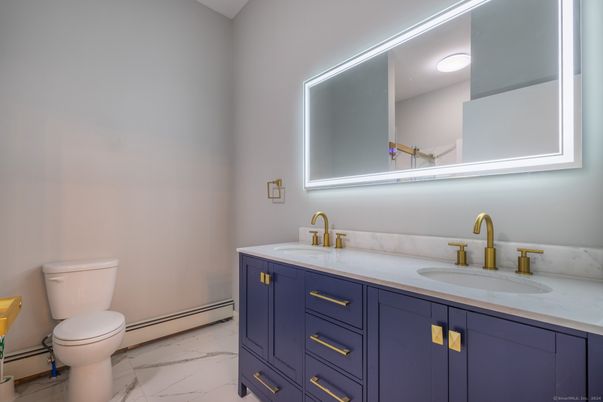 Bathroom, Dual Sink Vanities, Interior, Marble