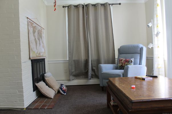 Fireplace, Interior, Stone Walls