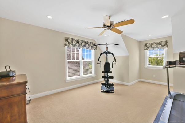 Fitness Equipment, Interior, Recessed Lighting