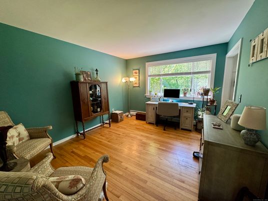 Home Office, Interior, Wood Texture Flooring